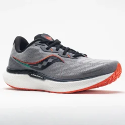 Saucony Triumph 19 Men's Alloy/Fire -Sport Fit Shoes Shop 046948 5