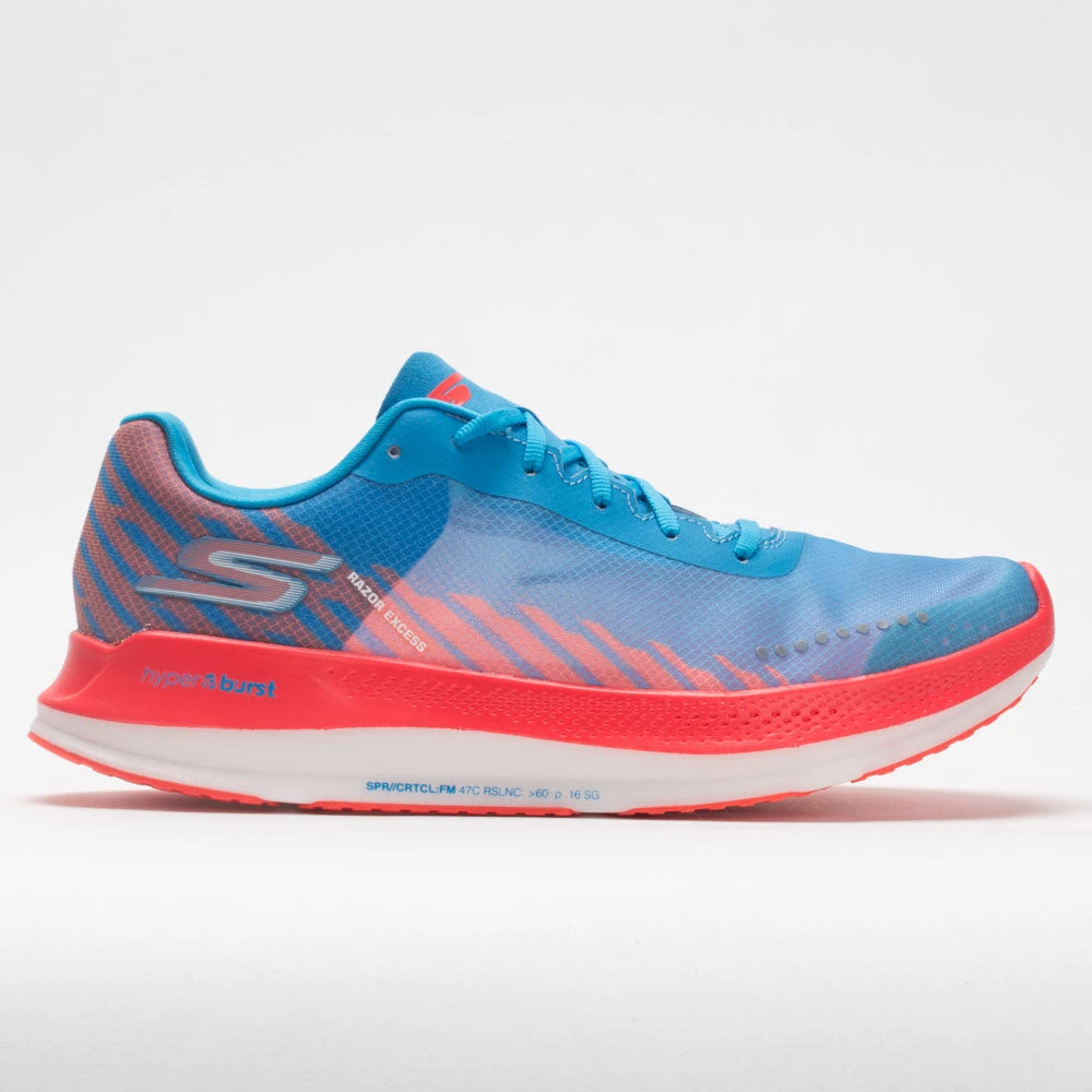 Skechers GOrun Razor Excess Women's Blue/Coral 1 Skechers GOrun Razor Excess Women's Blue/Coral