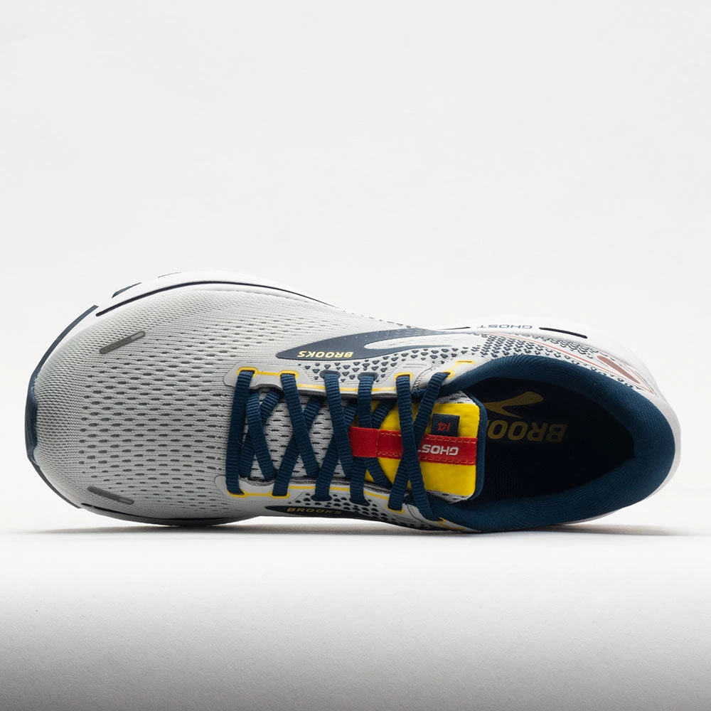 Brooks Ghost 14 Men's Grey/Titan/Maize 3 Brooks Ghost 14 Men's Grey/Titan/Maize - Image 3