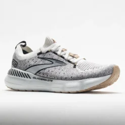 Brooks Glycerin StealthFit GTS 20 Women's White/Black/Cream -Sport Fit Shoes Shop 048206 5