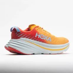 HOKA Bondi X Men's Fiesta/Amber Yellow -Sport Fit Shoes Shop 048538 6