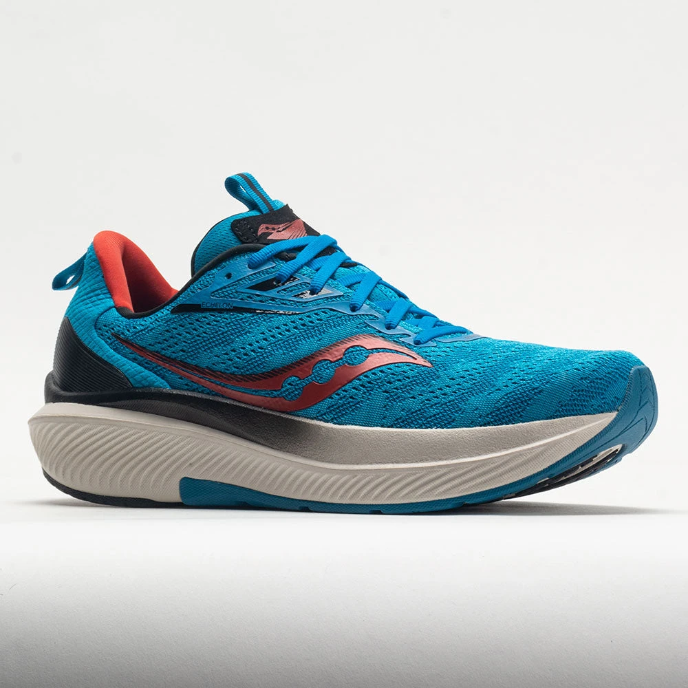 Saucony Echelon 9 Men's Ocean/Redrock 5 Saucony Echelon 9 Men's Ocean/Redrock - Image 5