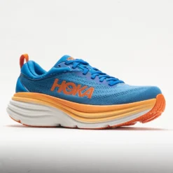 HOKA Bondi 8 Men's Coastal Sky/Vibrant Orange -Sport Fit Shoes Shop 049225 5