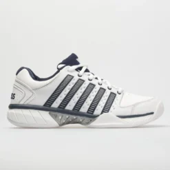 K-Swiss Hypercourt Express Leather Men's White/Navy/Silver
