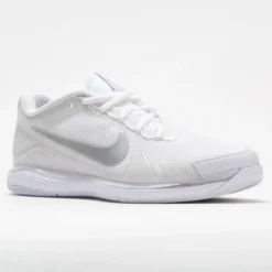 Nike Air Zoom Vapor Pro Women's White/Metallic Silver -Sport Fit Shoes Shop 116497 5