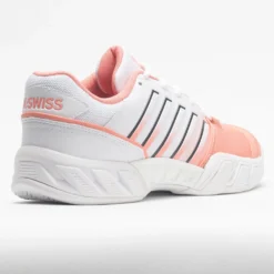 K-Swiss Bigshot Light 4 Women's Peach Amber/White/Asphalt -Sport Fit Shoes Shop 116675 6