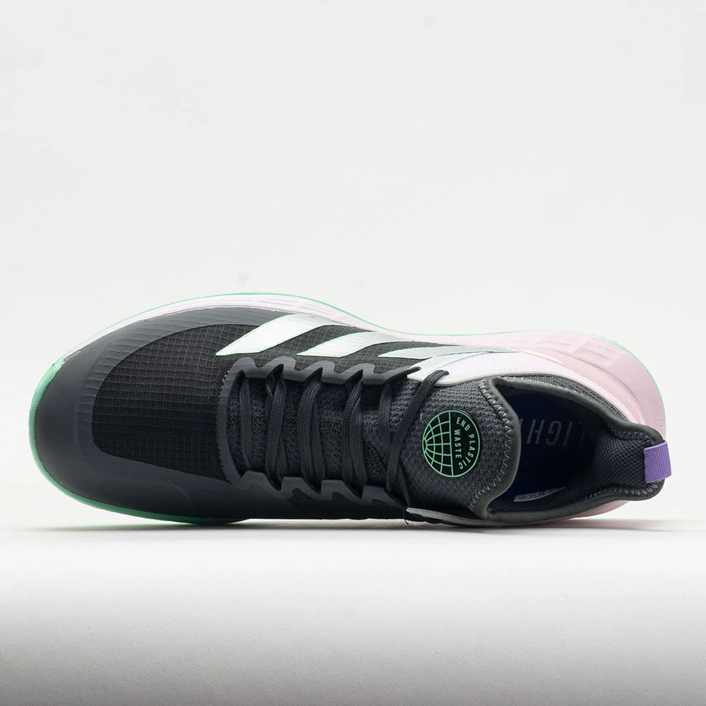 Adidas Adizero Ubersonic 4 Clay Women's Grey/Metallic/Violet Fusion 3 Adidas Adizero Ubersonic 4 Clay Women's Grey/Metallic/Violet Fusion - Image 3