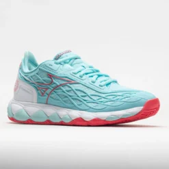 Mizuno Wave Enforce Tour AC Women's TanagerTurquoise/Paradise Pink -Sport Fit Shoes Shop 117144 5