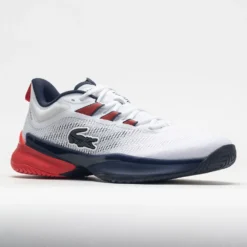 Lacoste AG-LT 23 Ultra Men's White/Red/Navy -Sport Fit Shoes Shop 117601 5