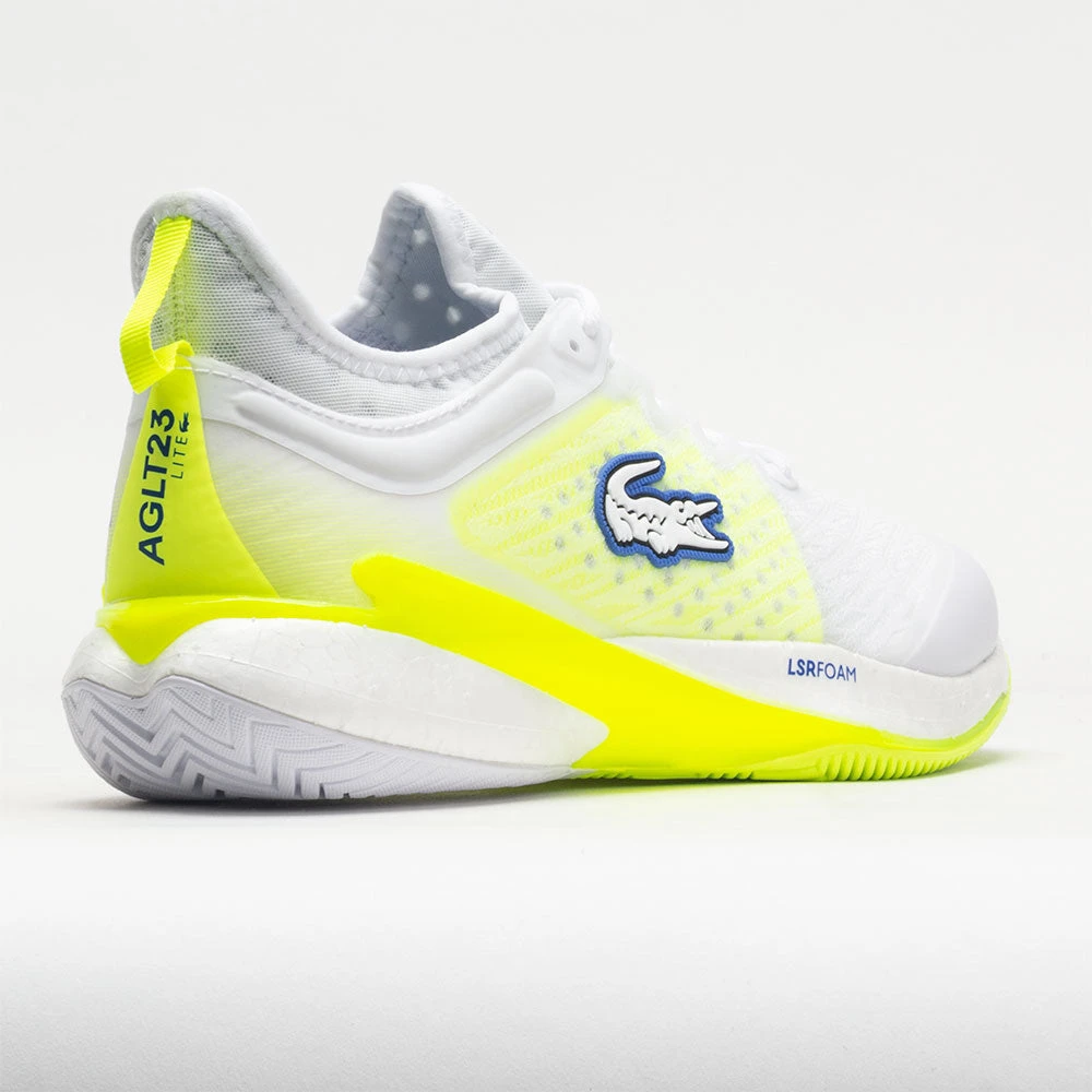 Lacoste AG-LT 23 Lite Men's White/Yellow 6 Lacoste AG-LT 23 Lite Men's White/Yellow - Image 6