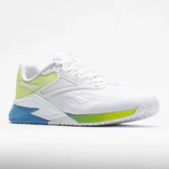 Reebok Nano X2 Women's White/Essential Blue/Acid Yellow -Sport Fit Shoes Shop 561835 5