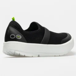 OOFOS OOmg Low Women's White/Black -Sport Fit Shoes Shop 630883 6