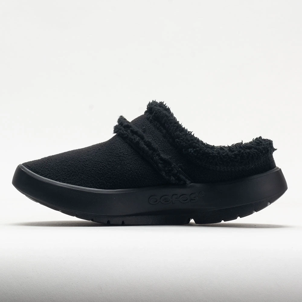 OOFOS OOcoozie Mule Men's Black 2 OOFOS OOcoozie Mule Men's Black - Image 2